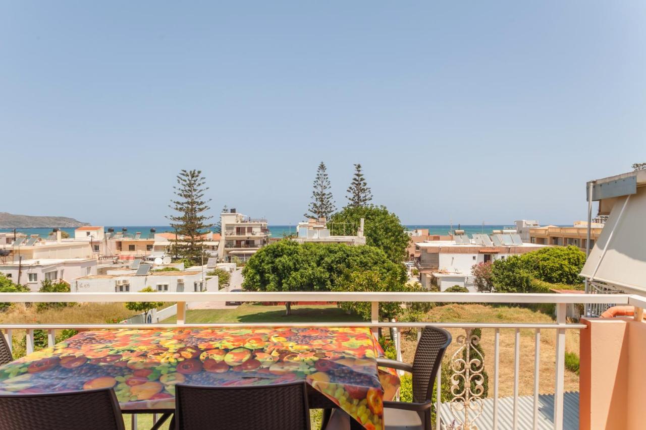 Christine Seaside Apartments In Chania スタロス エクステリア 写真