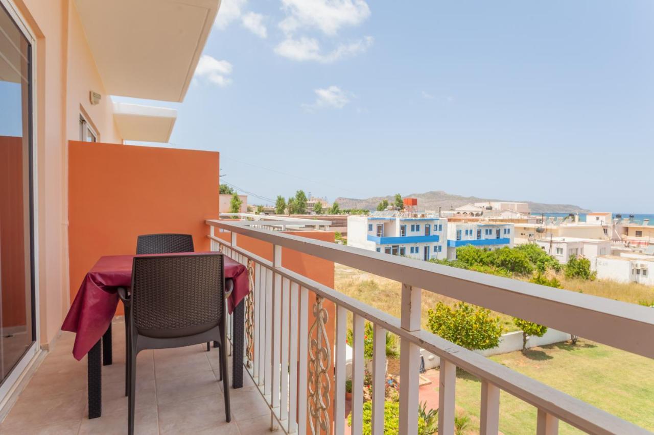 Christine Seaside Apartments In Chania スタロス エクステリア 写真