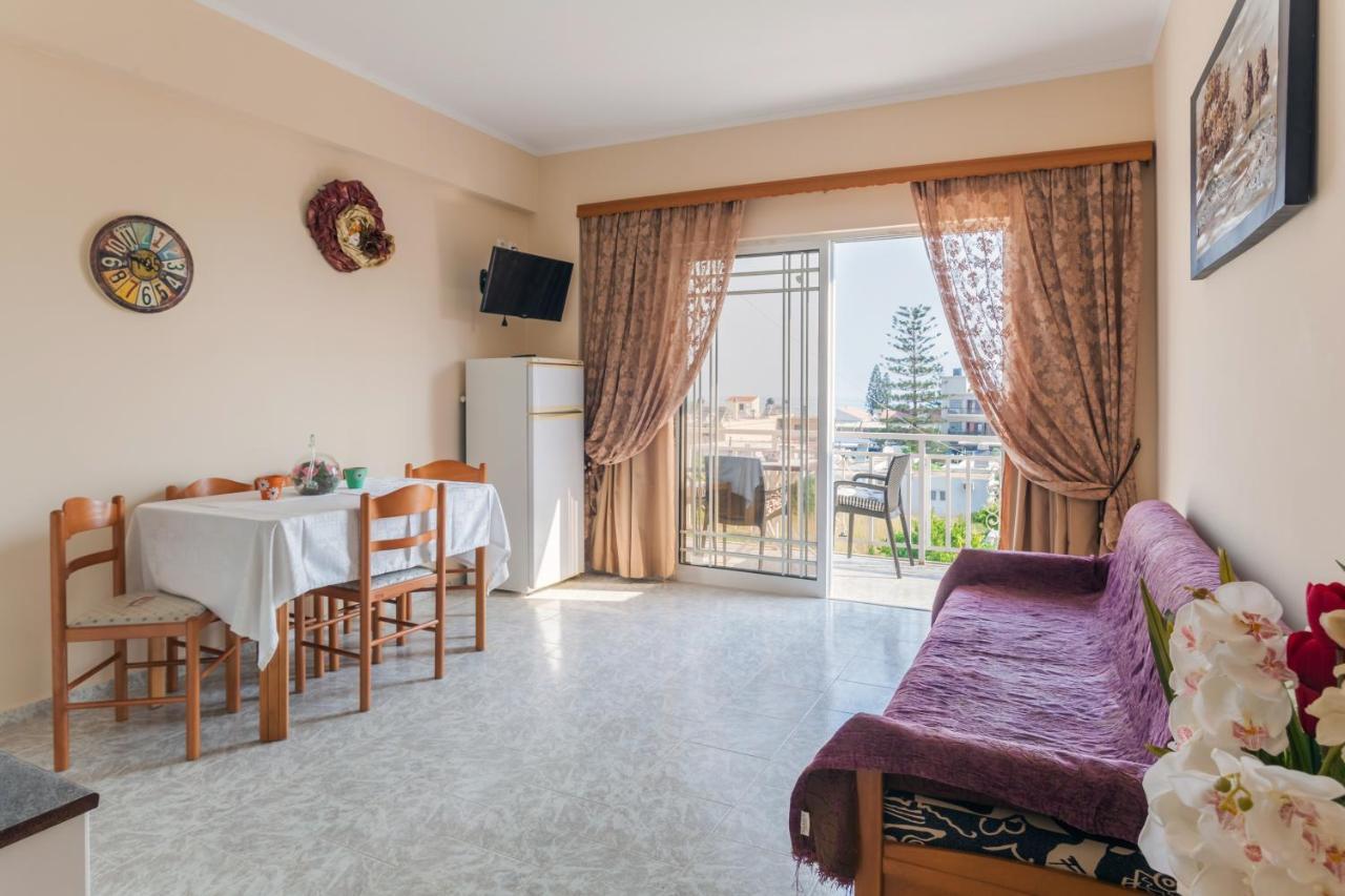 Christine Seaside Apartments In Chania スタロス エクステリア 写真