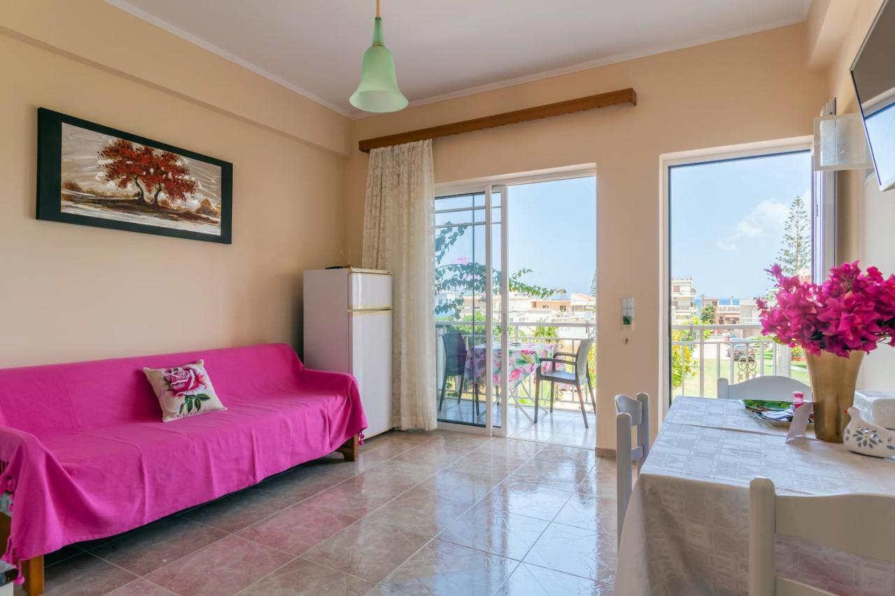Christine Seaside Apartments In Chania スタロス エクステリア 写真