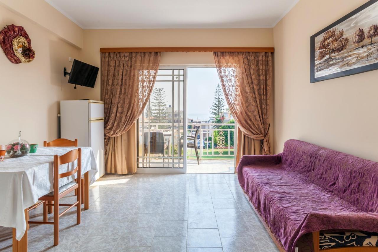 Christine Seaside Apartments In Chania スタロス エクステリア 写真