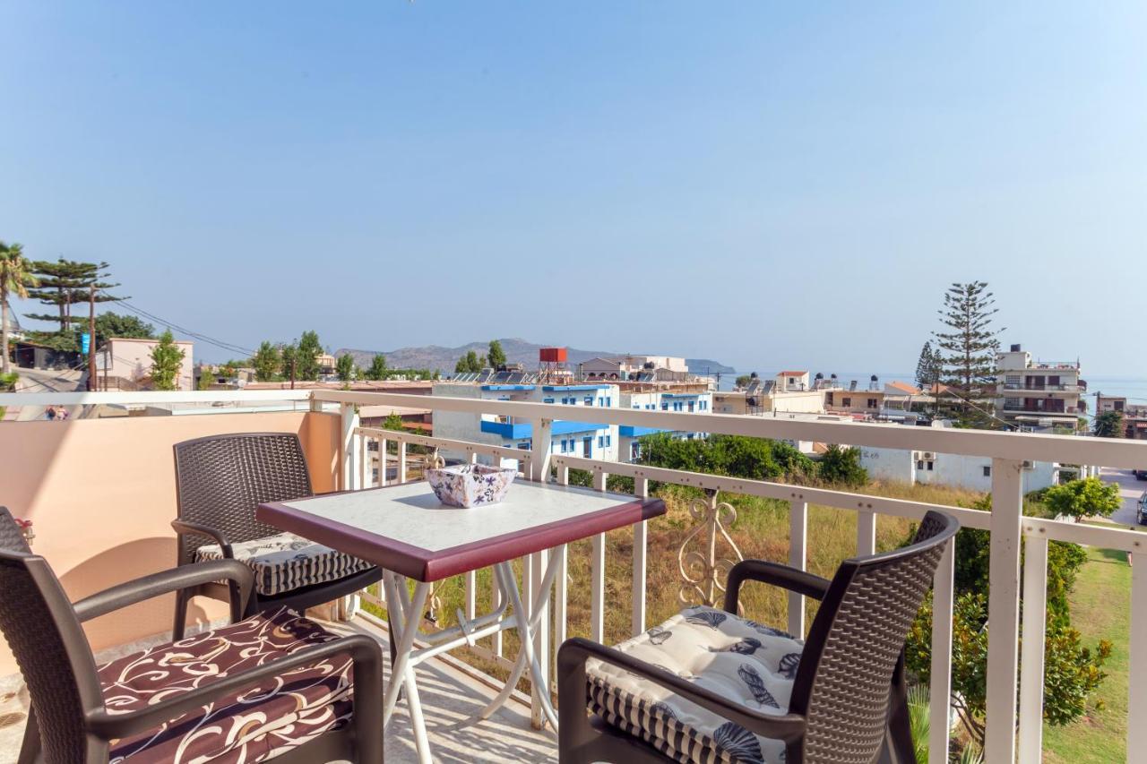 Christine Seaside Apartments In Chania スタロス エクステリア 写真