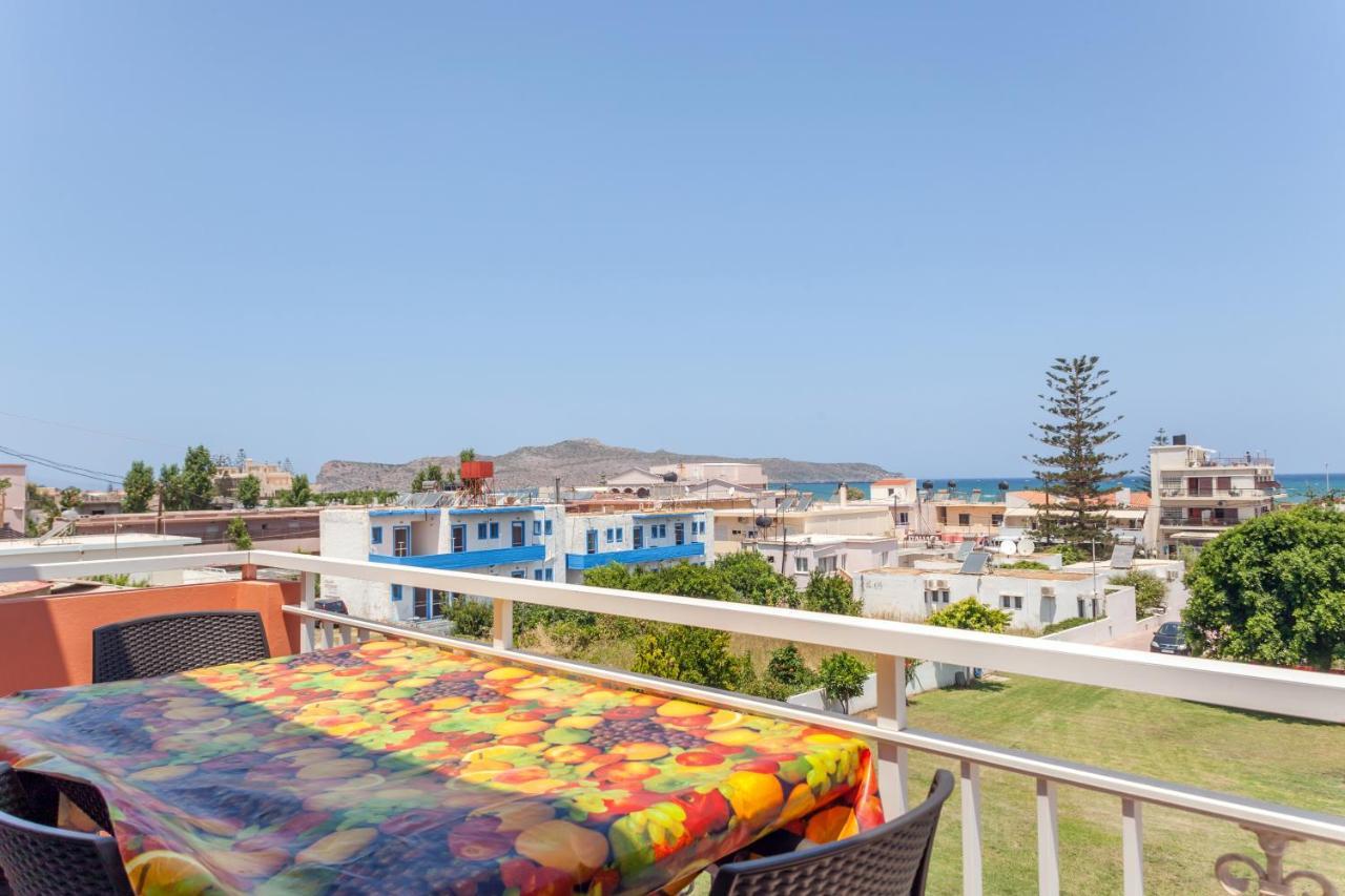 Christine Seaside Apartments In Chania スタロス エクステリア 写真