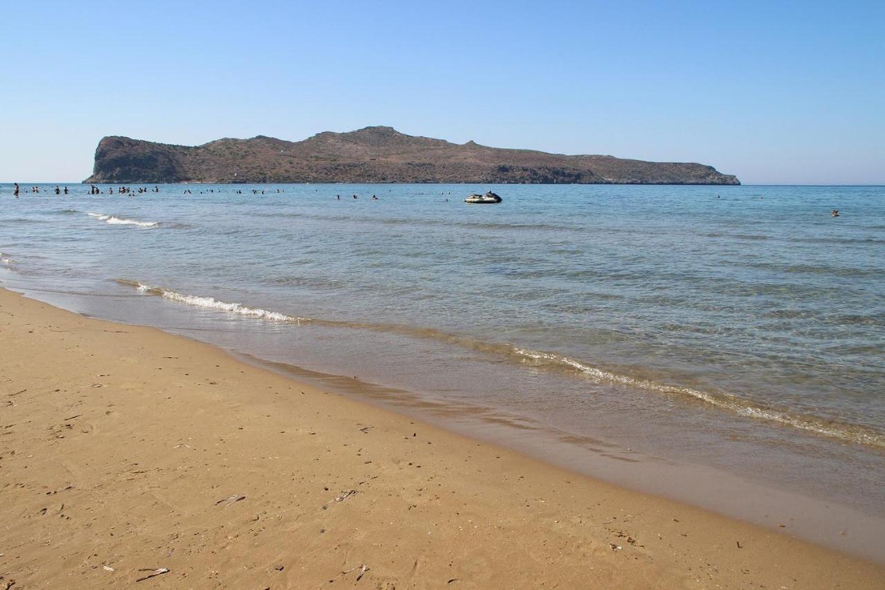 Christine Seaside Apartments In Chania スタロス エクステリア 写真