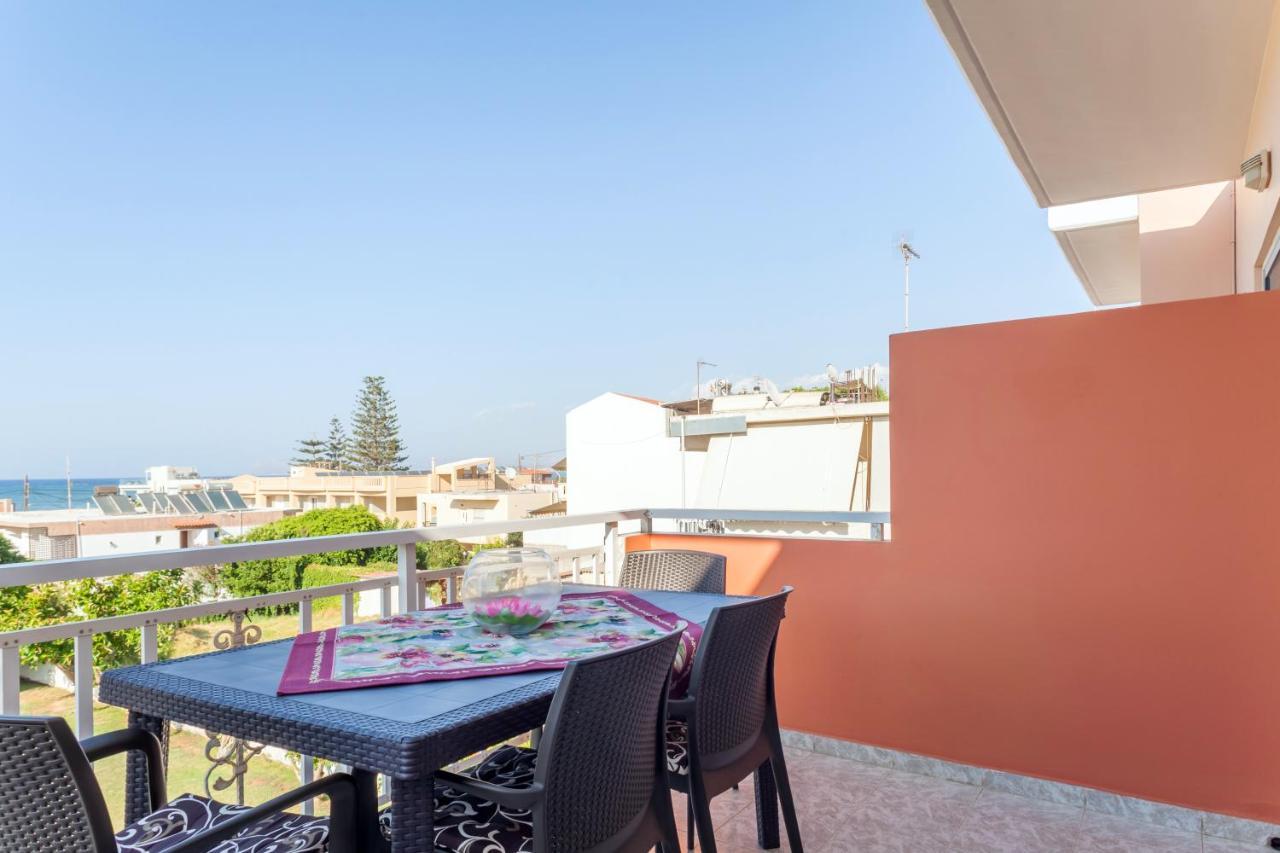Christine Seaside Apartments In Chania スタロス エクステリア 写真